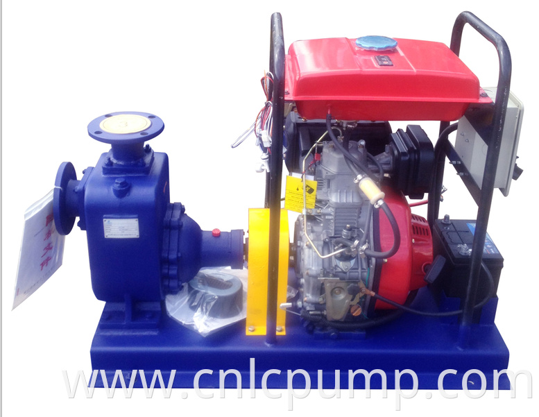 Top Quality Trailer Mounted Diesel Engine Driven self priming Sump Pumps Made In China